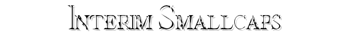 Interim SmallCaps font